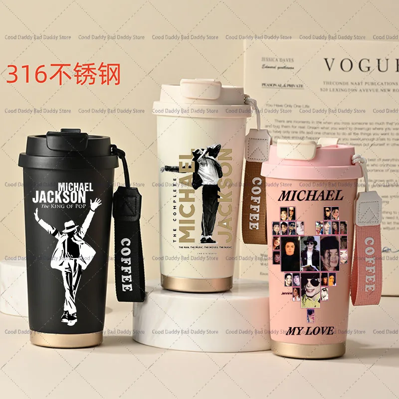 Термос-кружка-king-of-pop-Майкл-Джексон-из-нержавеющей-стали-316-большой-емкости-с-соломинкой-для-автомобиля-двойная-для-кофе