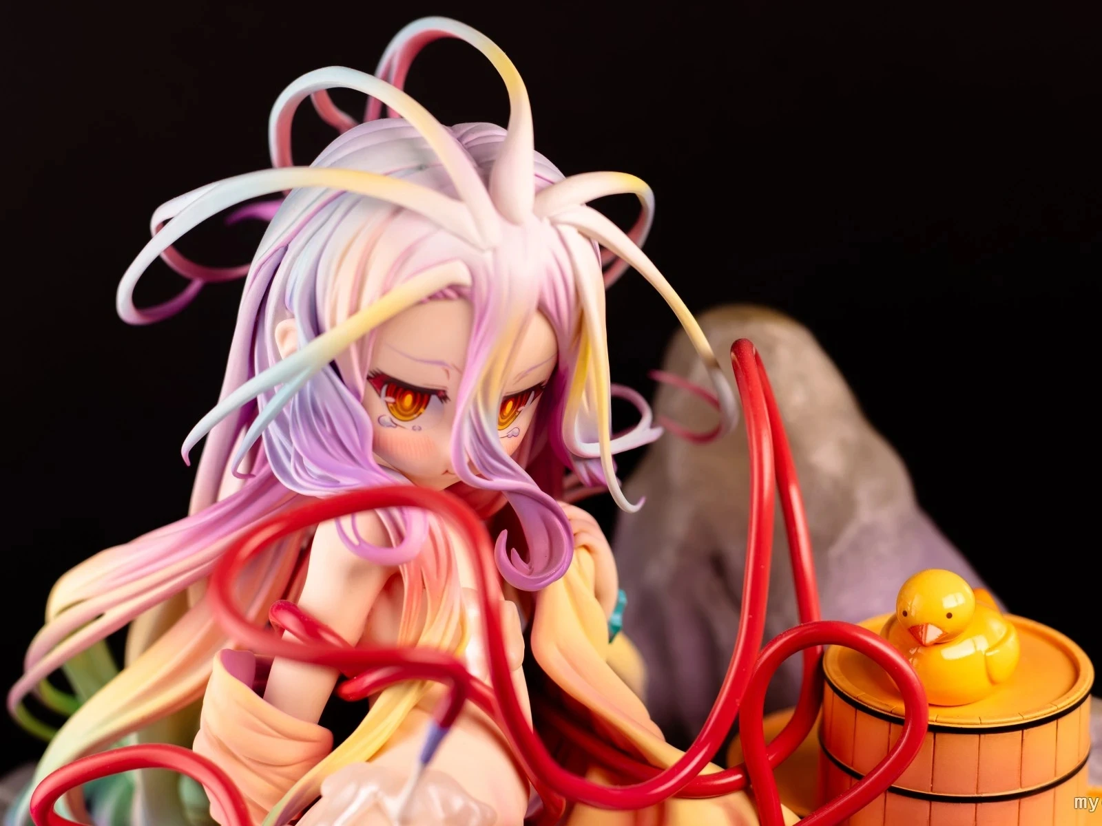 【TM】In Stock PHAT！No Game No Life Shiro Hot Spring Ver 1/7 Figures Model Toy Gift Collection Ornament