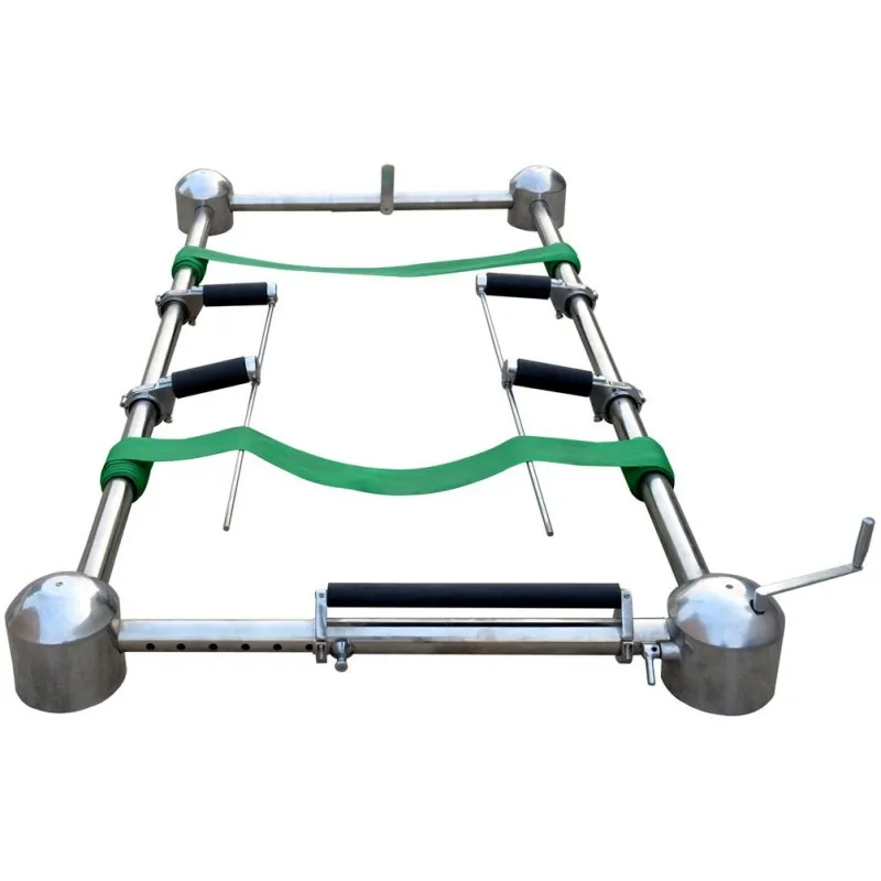 European Style Funeral Metal Cemetery Lift Casket Coffin Lowering Device Manual Power Source With Placement Arm