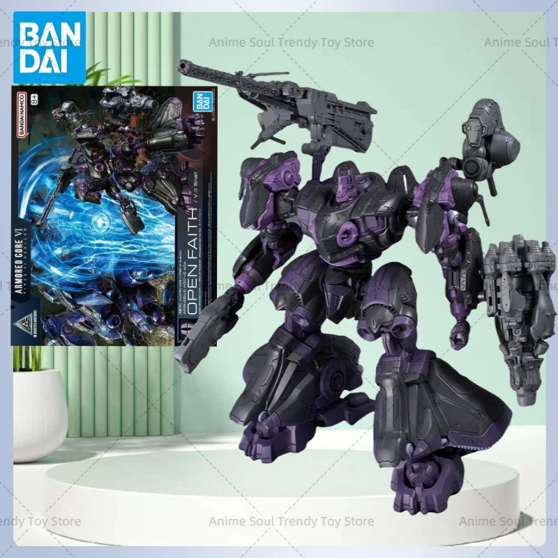 In Stock Bandai Original ARMORED CORE Ⅵ Anime Model 30MM OPEN FAITH /V.Ⅱ Snail Action Figure Assembly Toys for Children Gift AS