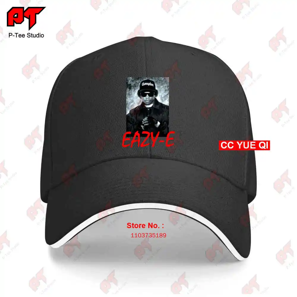 Eazy E Sunglasses Compton B&W Photo Baseball Caps Truck Cap AISV