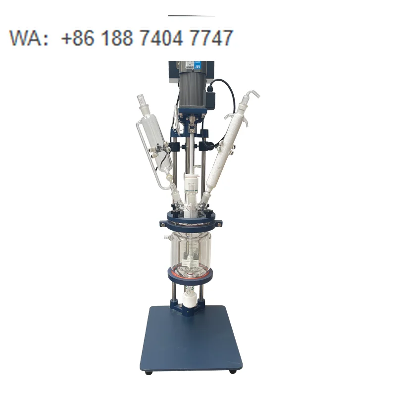 Lab Use Glass Lined Reactor Specification Jacketed Glass Bottle Reactor