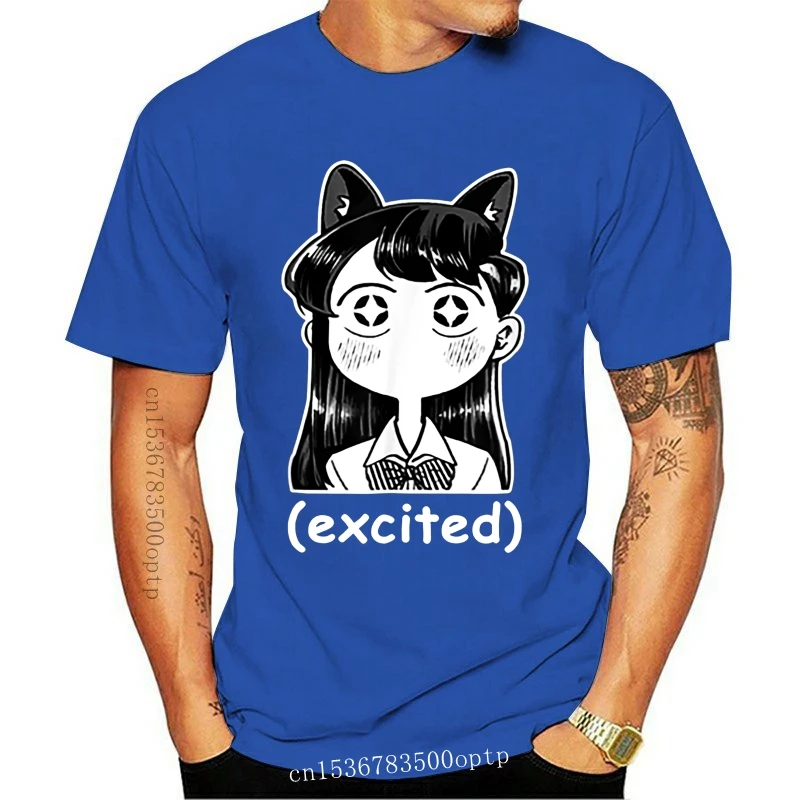 New Komi San  Meme Cute Anime Black T-Shirt S-3Xl Classic Unique Tee Shirt