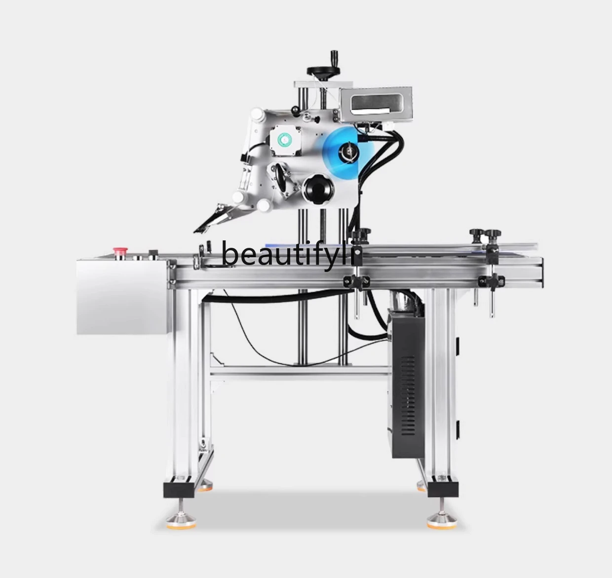 

Fully Automatic Express Labeling Machine Adhesive Flat Surface Assembly Line Labeling Machine Logistics Labeling Machine