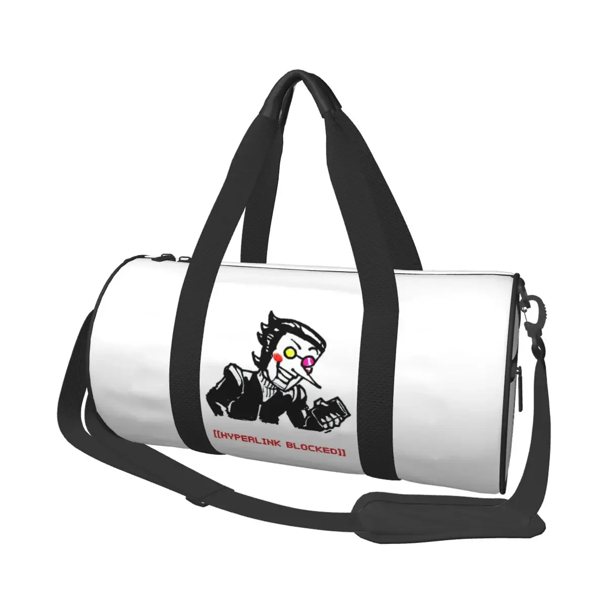 

Deltarune Spamton It's Your Chance To Be A Big Shot Large Duffle Gym Bag Waterproof Duffle Travel Bags Handbags Fitness bag