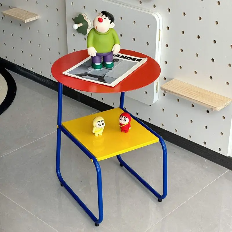 Table basse Mobile salon minimaliste moderne maison petite chambre Table de chevet support de rangem