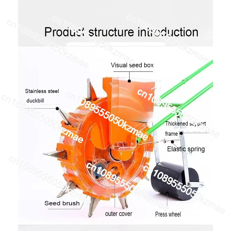 Suitable for sensor cotton multi-function precision seeder sowing hand-pushed seeder agriculture peanut corn soybean