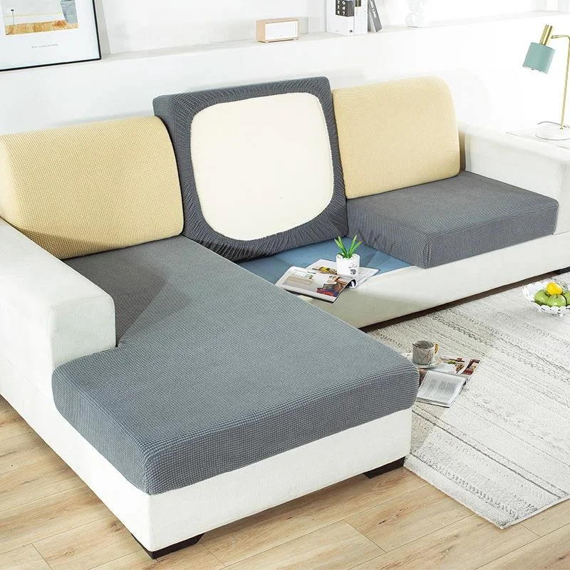 Elastic Thickened Footrest Cover Protective Full Wrap Modern Minimalist for All Seasons Home Use Chair Cover Single Foldable