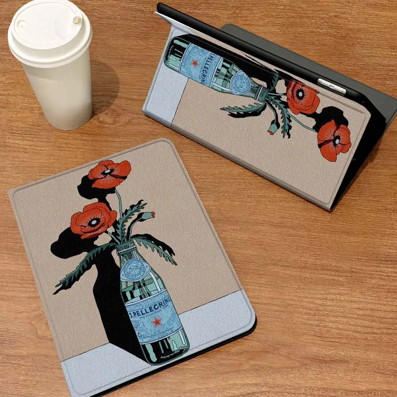 

Cartoon Cat Keyhole Shape For Samsung Galaxy Tab S6 S7 S8 S9 S10 S11 FE Plus Lite Tablet Case