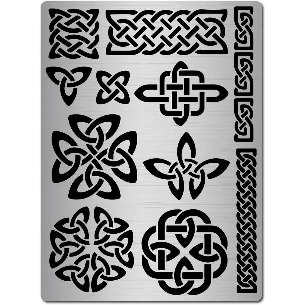 Viking Symbol Wicca Reusable Stencils Templates for Painting on Wood Wall Canvas Furniture Wood Burning Pyrography Engraving
