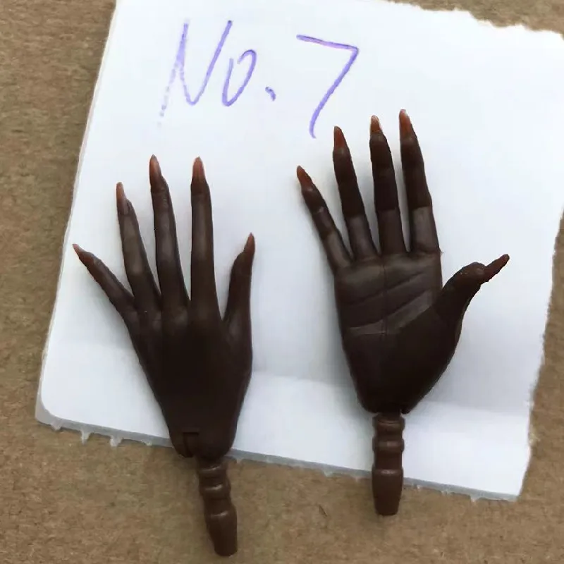 MENGF Doll Hands Long Nail Quality Doll Parts 8 Color 7 Gesture Hands For FR IT PP Super Model Doll Accessories DIY New Decors