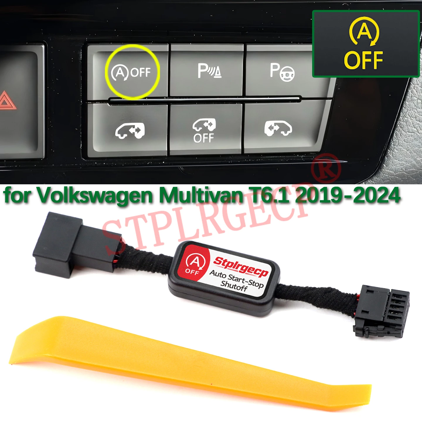 Automatic Start Stop Engine System Off Plug and Play Auto Stop Start for Volkswagen Multivan T6.1 2019-2024