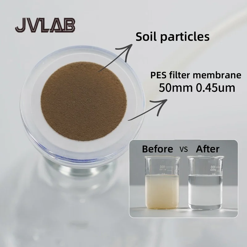 

PES Polyethersulfone Filter Membrane 47mm– High-Flow Sterile Filtration for Aqueous Protein Media & Serum Samples JVLAB