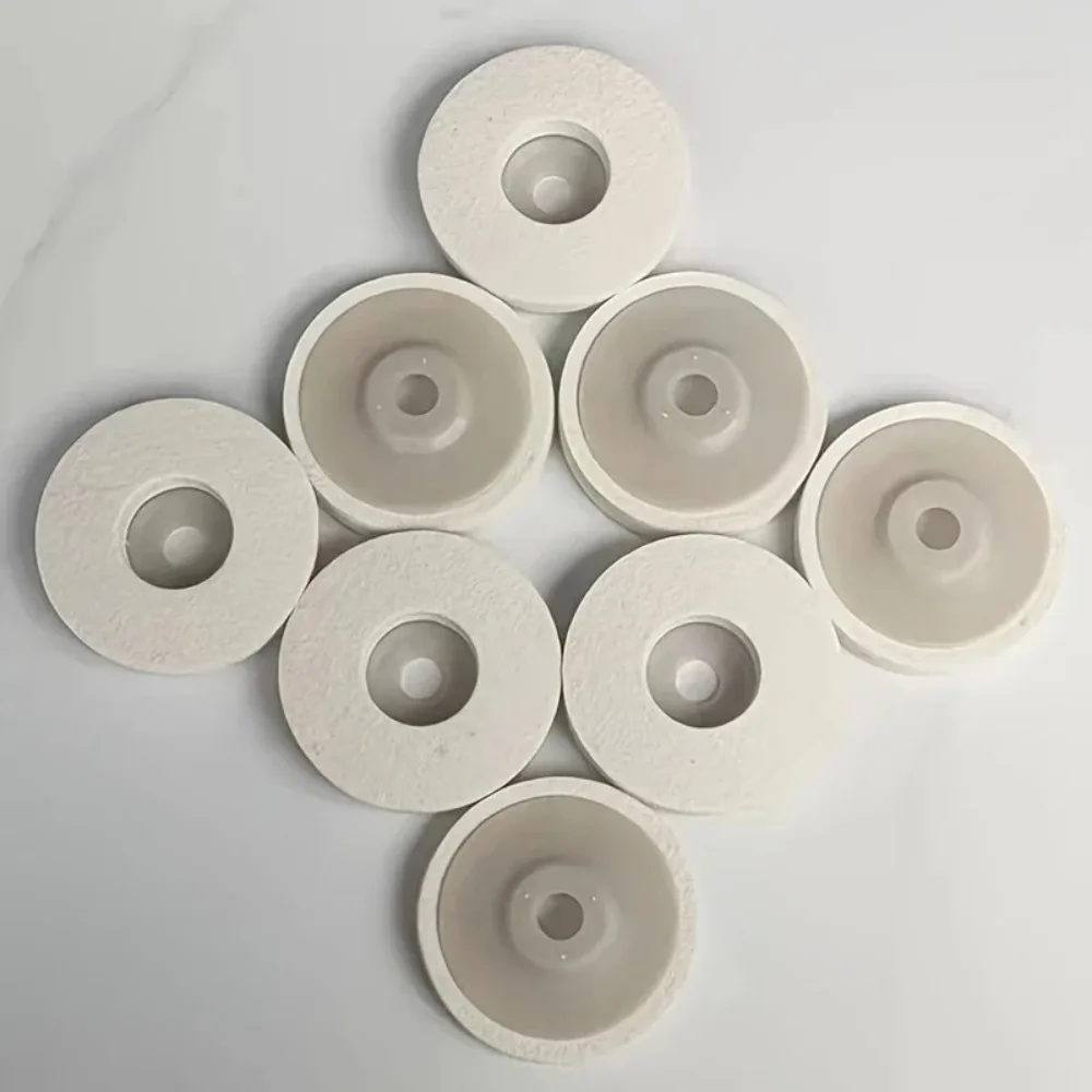 Mirror Polishing Discs - Angle Grinder Grinding Stainless Steel Woodworking Furniture Glass Polishing Felt Wheels for Easy Gr view 6