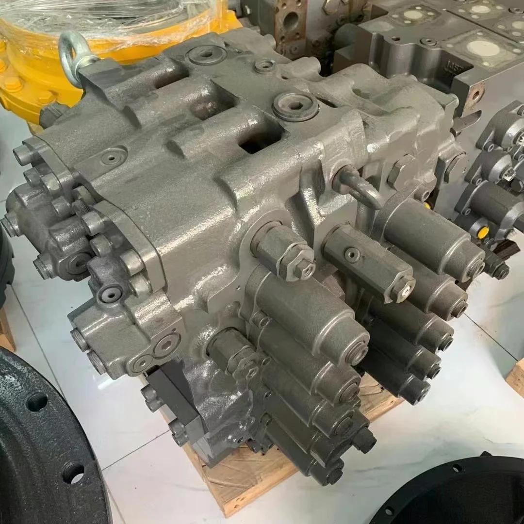 Válvula de distribuição hidráulica UK36-412 da válvula de controle da escavadeira para E460B