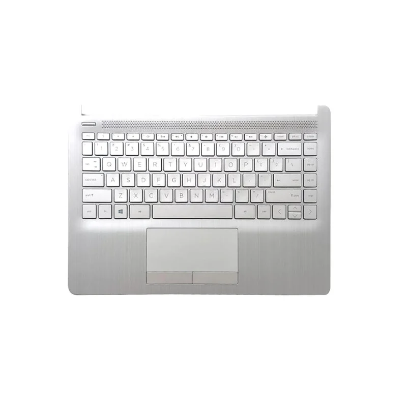 S+    For HP 14-DK 14-CF 14S-CR DP 14Z-DK TPN-I130 135 Palmrest Upper Case  Backlit KB