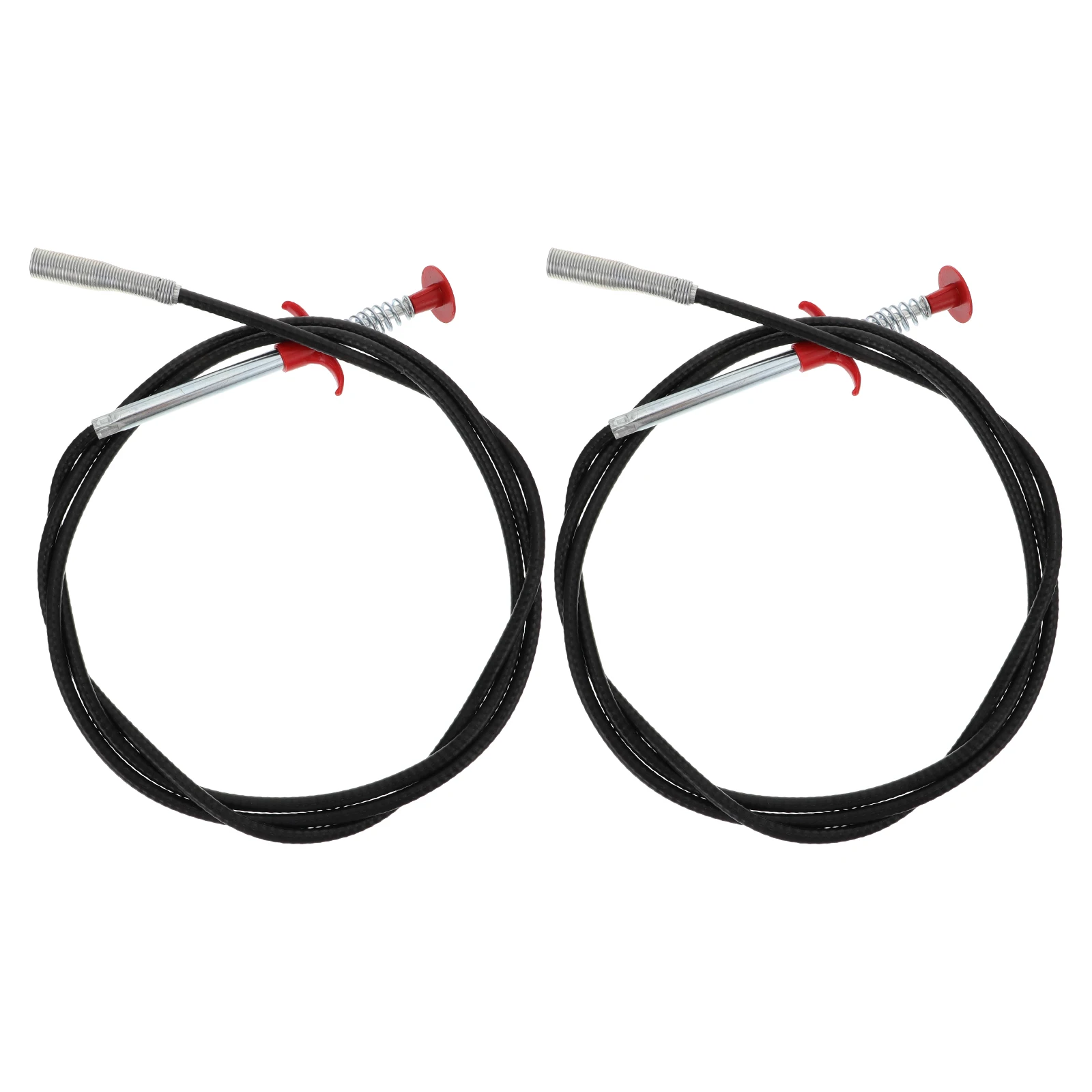 

2 Pcs Pipe Cleaner Flexible Telescoping Grabber Extra Long Reach Drain Cleaner Sticks Clog Remover Tool Kitchen Bathroom Sewer