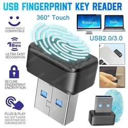 USB Fingerprint Security Key: Windows Compatible Biometric Device for Secure Password-Free Login, Enhancing PC Protection
