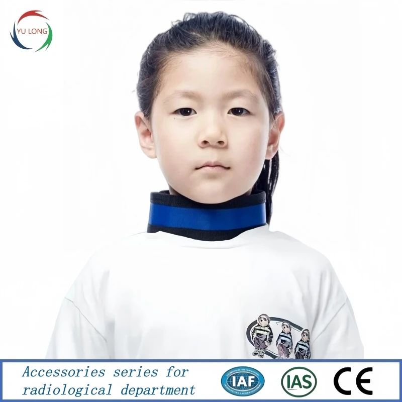 Anti-X-ray Gamma Ray 0.35/0.5/0.75mmpb Adult/Children Lead Collar CE Approved Radiological Protection Straight Lead Neck Collar