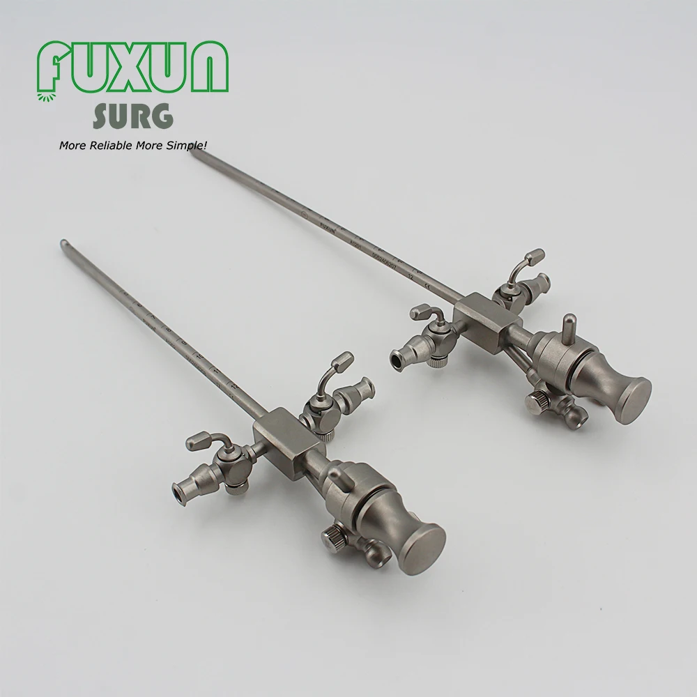 Premium Pediatric Rigid Endoscopic Surgical Lockable Urethro Custoscopie Cystoscopy Cystoscope set Urology