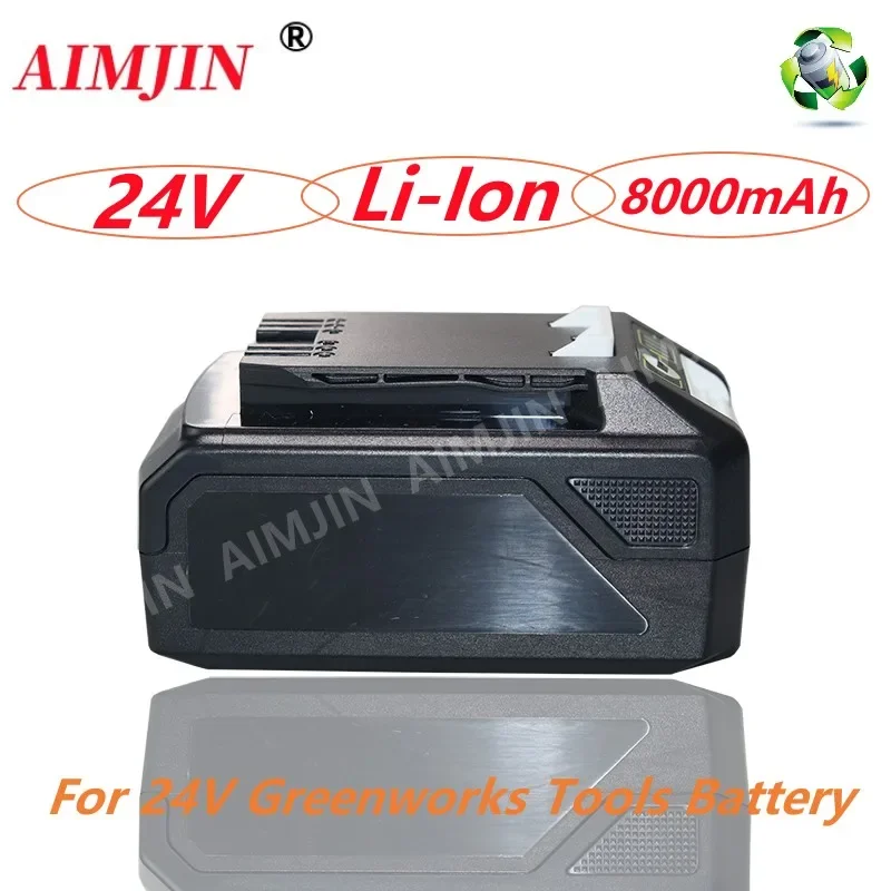 24V 8000mAH For Greenworks Lithium Ion Battery The Original Product Is 100% Brand New