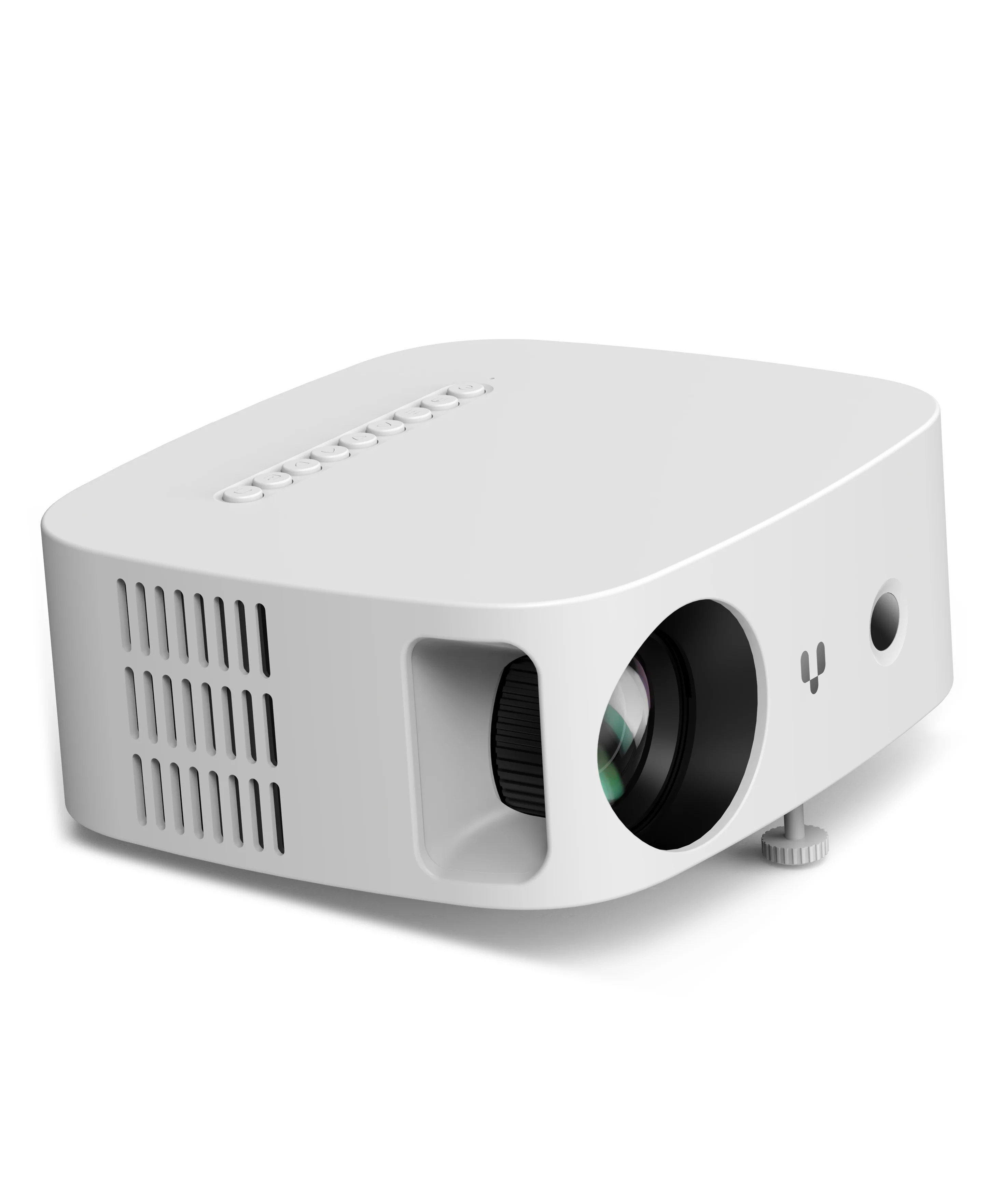 Viviright 2023 upgraded L03 mini portable movie projector compatible with iOS/Android mobile phones/tablets/laptops