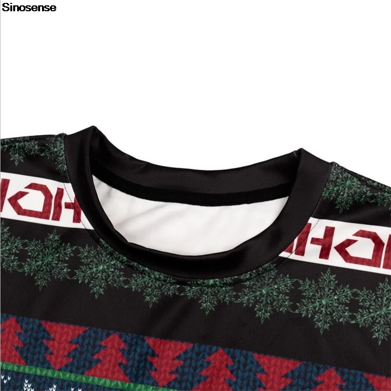 Men Women Xmas Sweatshirt Unisex Holiday Party Jumper Tops 3D Christmas Tree Snowman Santa Reindeer Print Ugly Christmas Sweater