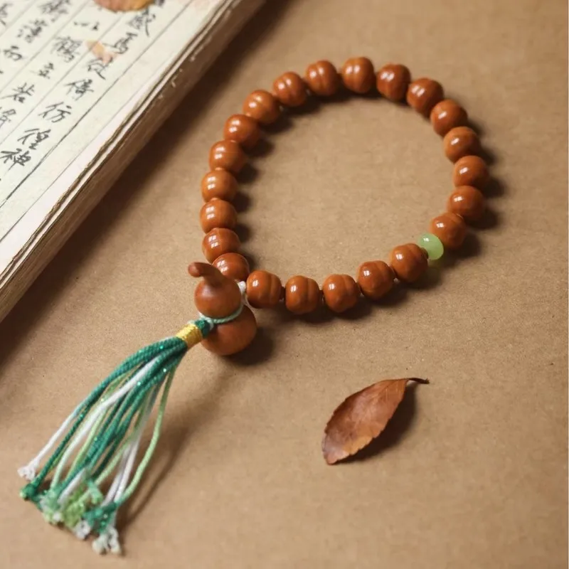 , all-match monkey gourd single-strand bracelet, Buddhist prayer beads, and decorative items