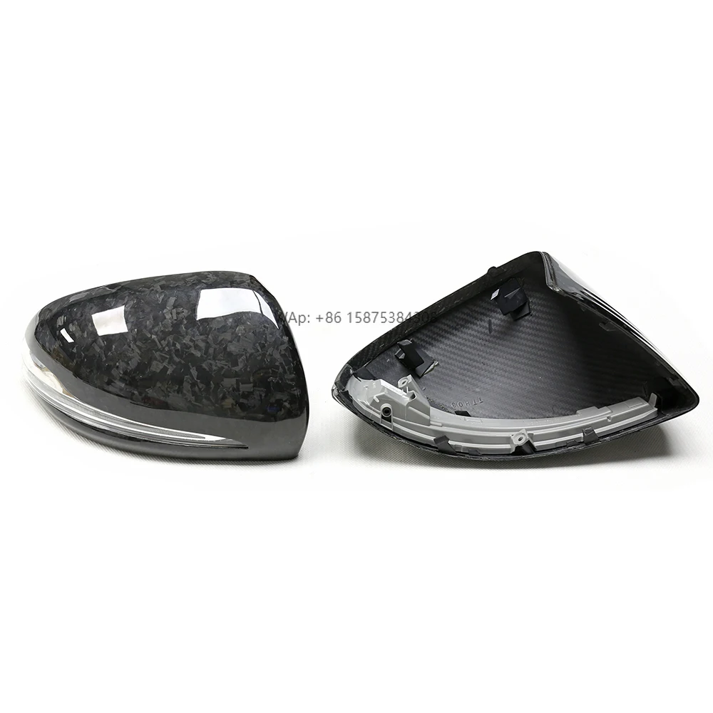 

Rhd Forged Carbon For W205 C300 C63 W213 E300 E63 S63 2014+ Full Carbon Fiber Side View Mirror Covers Top Sale
