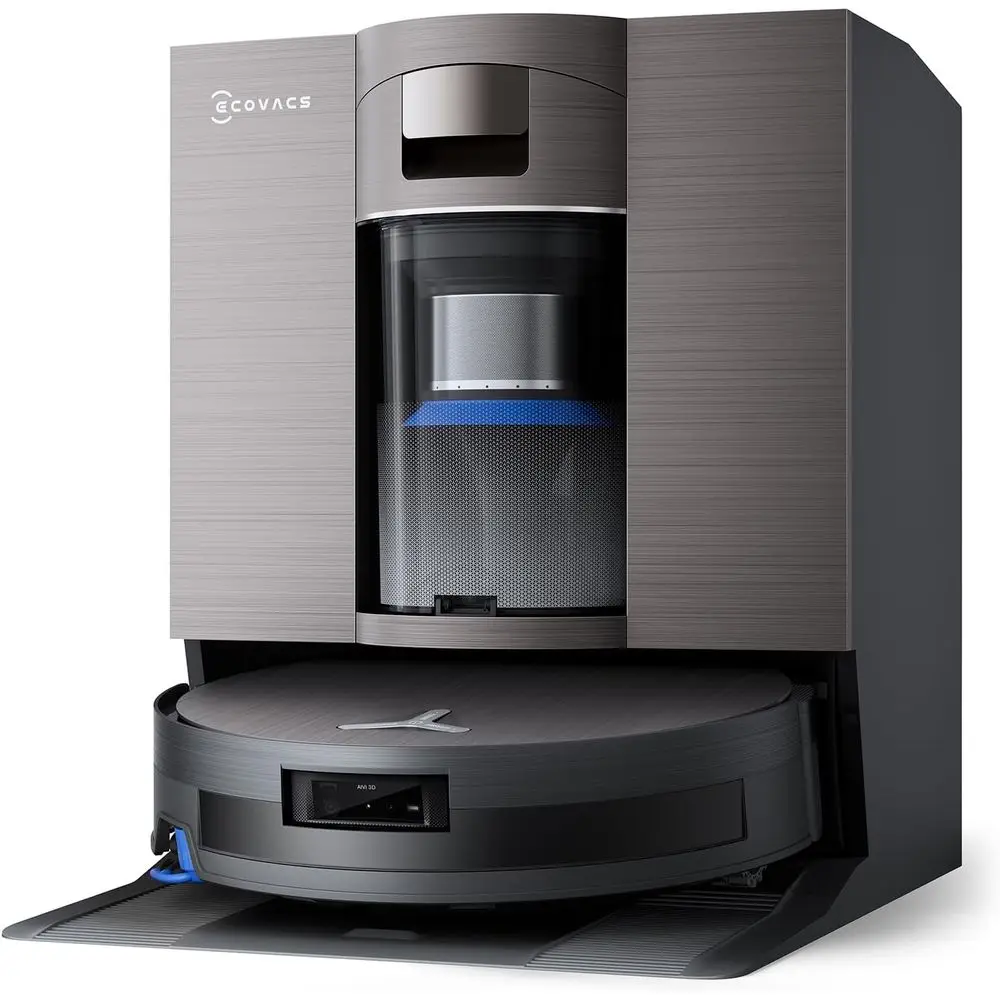 

DEEBOT X11 OmniCyclone Robot Vacuum and Mop, PowerCharging, OZMO Roller 2.0 Sel-Washing, 19,500Pa Suction, BaglStation, AIVI 3D