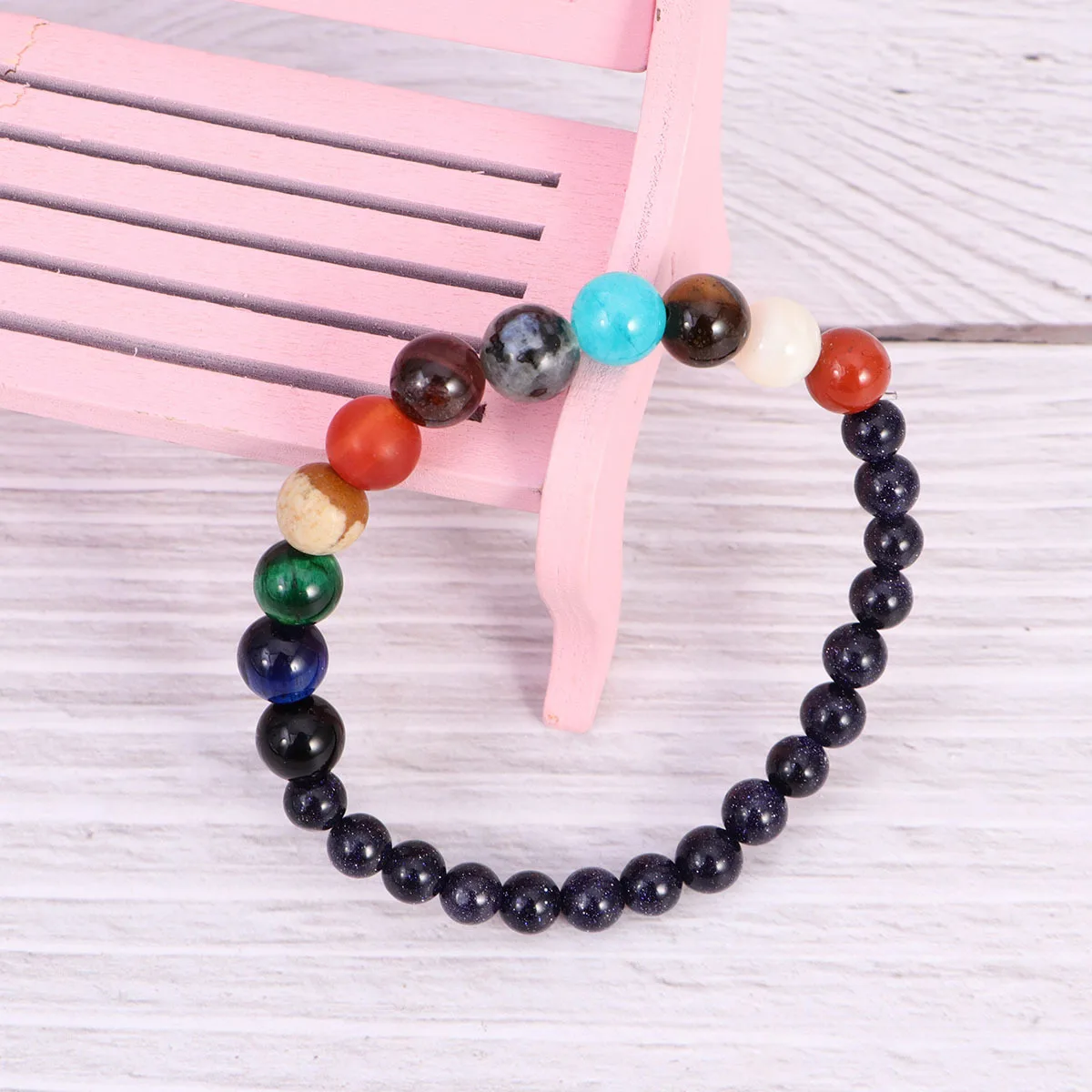 

2 Pcs Planet Bracelet Jupiter Universe Solar System European Fashion Star