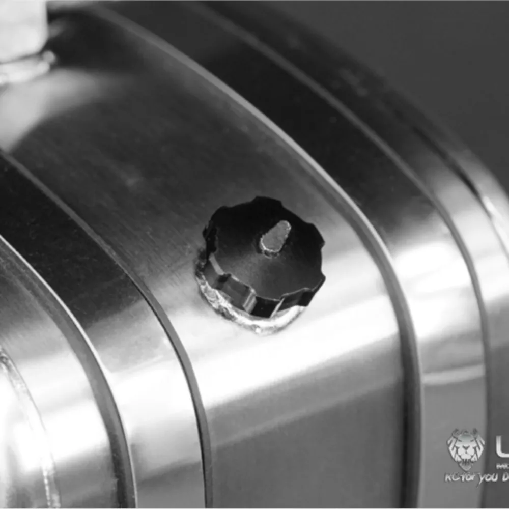 Lesu 1Pc 36 Mm Metalen Hydraulische Vloeistof Tank B Deel Voor 1/14 Rc Tamiyaya Dumper Tractor Truck Outdoor Speelgoed TH04740