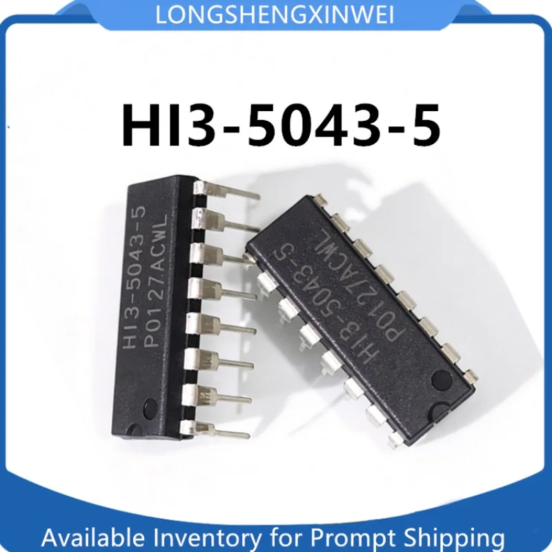 1PCS HI3-5043-5 PDIP-16 Analog Switch/multiplexer Chip New in Stock Original