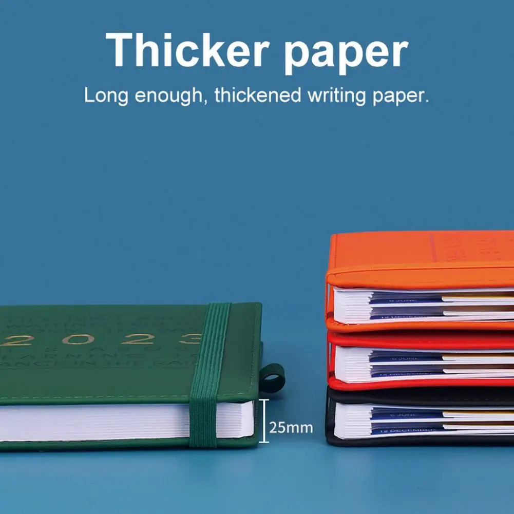 Daily Journal  Useful Thicker Paper Stationery  365 Days A5 Pocket Planner Notepad for Student