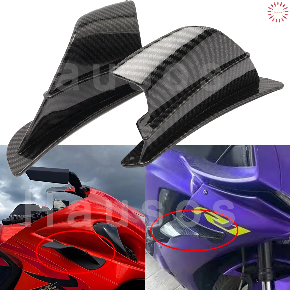 

For Ducati 899 959 1198 S 1199 1299 Panigale R V4 V4S Motorcycle Accessories Fairing Winglet Aerodynamic Wing Kit Spoiler 1 Pair
