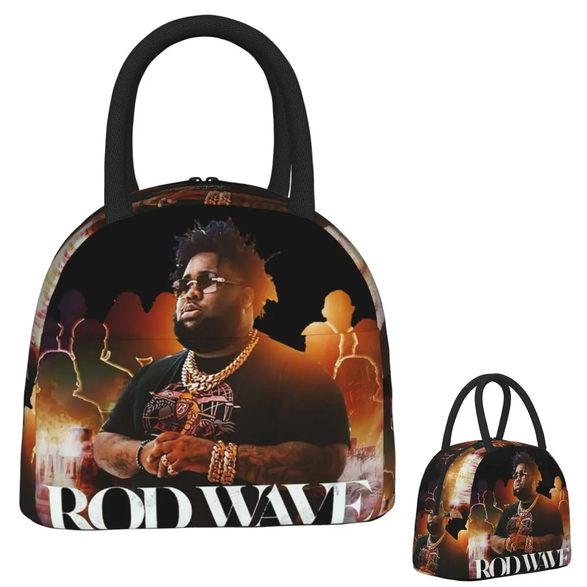 

Сумки для обеда с волной, изолированная коробка для бенто, водонепроницаемая сумка для обеда, многоразовые сумки для пикника, сумка-холодильник для женщин и девочек, путешествия