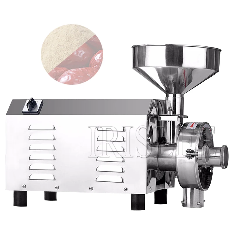 

Grains Spices Cereals Dry Food Grinder Mill Grinding Machine Home Flour Crusher