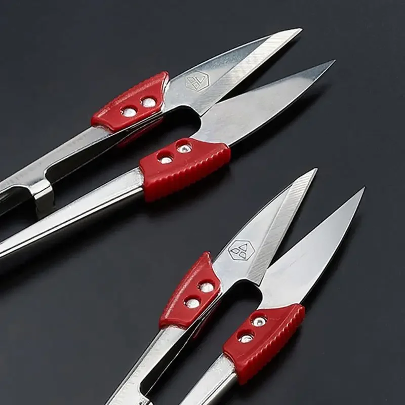 New 1/5pcs/set Stainless Steel Yarn Shears Cutting Sewing Scissors Shears Cross Stitch Scissors Embroidery Scissor U Thread Scis