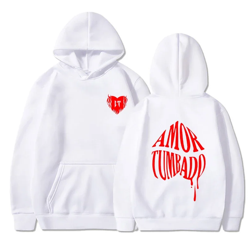 Natanael Cano Corridos Tumbados Hoodies Men Fashion Amor Tumbado Sweatshirts Women Casual Harajuku Hooded Pullover Sudaderas