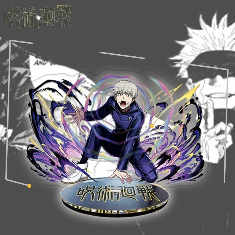 حامل تنكري من الأكريليك Jujutsu Kaisen ، ساتورو غوجو ، يوجي إيتادوري ، نموذج شخصية ساكونا ميغومي ، هدية مجموعة ديكور المكتب #4