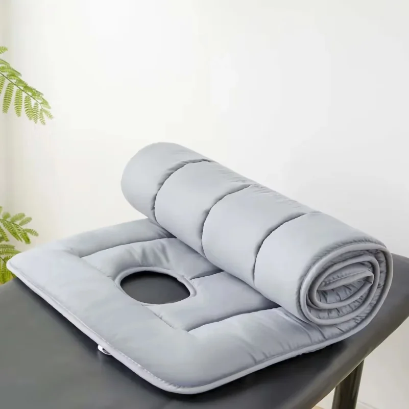 Beauty Salon Bed Mattress Mat Thickened Cushion Mattress Anti Slip Hospital Beauty Room Bed Mat Massage Bed Pad with Hole