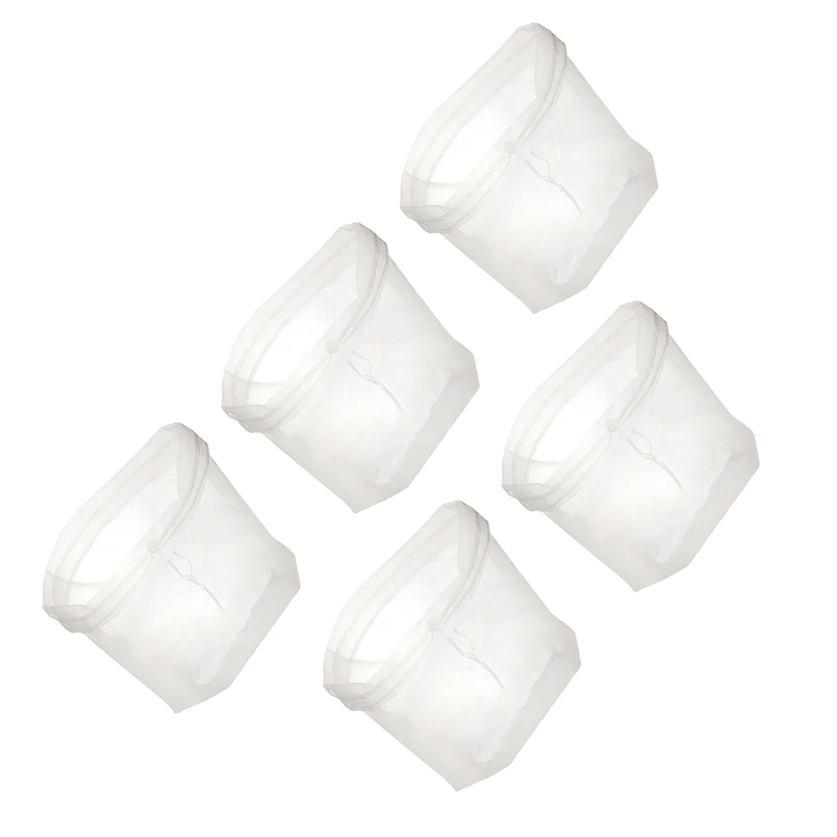 

5 Pcs Filter Bag Fruit Juice Pouch Soy Milk Cheesecloth Food Strainer Yogurt Nut