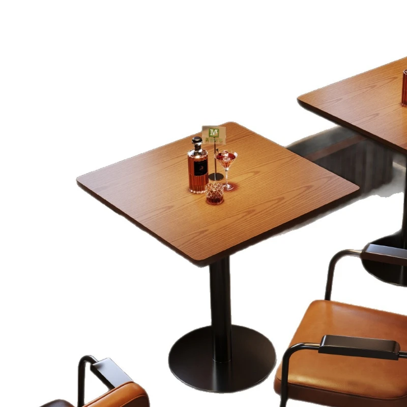 

Retro Living Room Café Tables Bedroom Commercial Balcony Bar Café Tables Leisure Metal Furniture Tavolo MH40ZZ