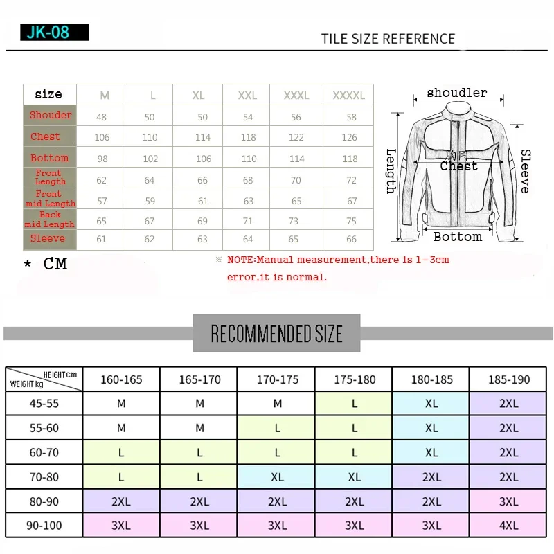 Vestes de moto imperméables pour hommes, équipement de protection de moto, course, coulée, vêtements oxford, vestes de vélo de course, été