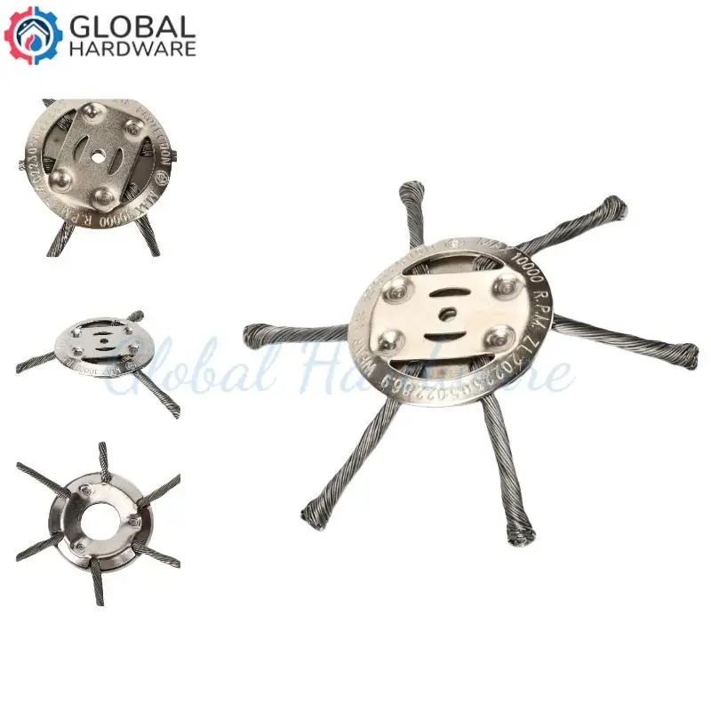 

Steel Grasss Trimmer Head 3/ 6 Cutter Brushcutter Wire Weed Blade for Garden Grass Trimmer Head Lawnmover Power Tool