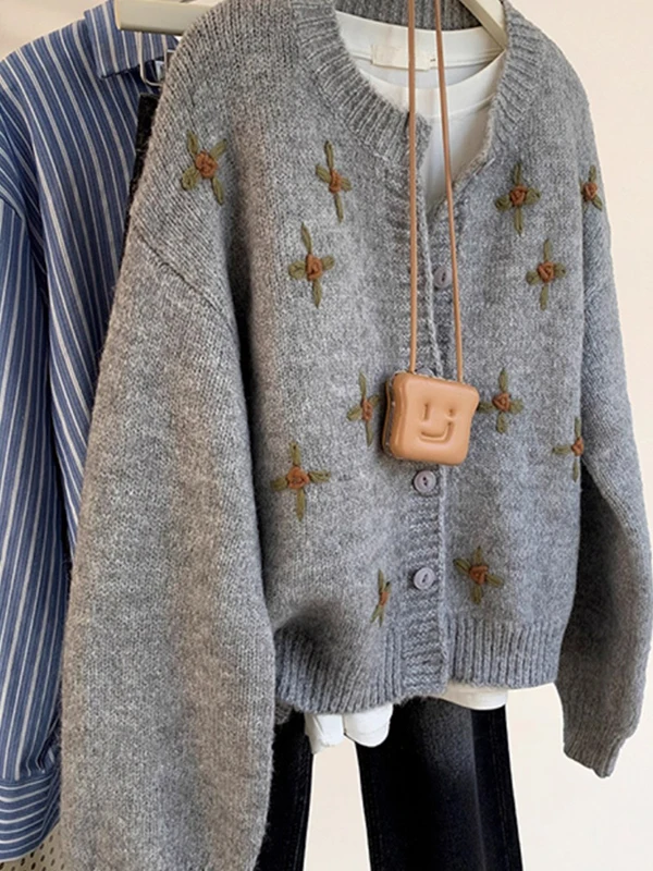 

plus Size 300 Pou Bear Fur Knitwear Women's Loose Design Sensation Knitted Outerwear Comfortable Korean Sle Long Sve ...