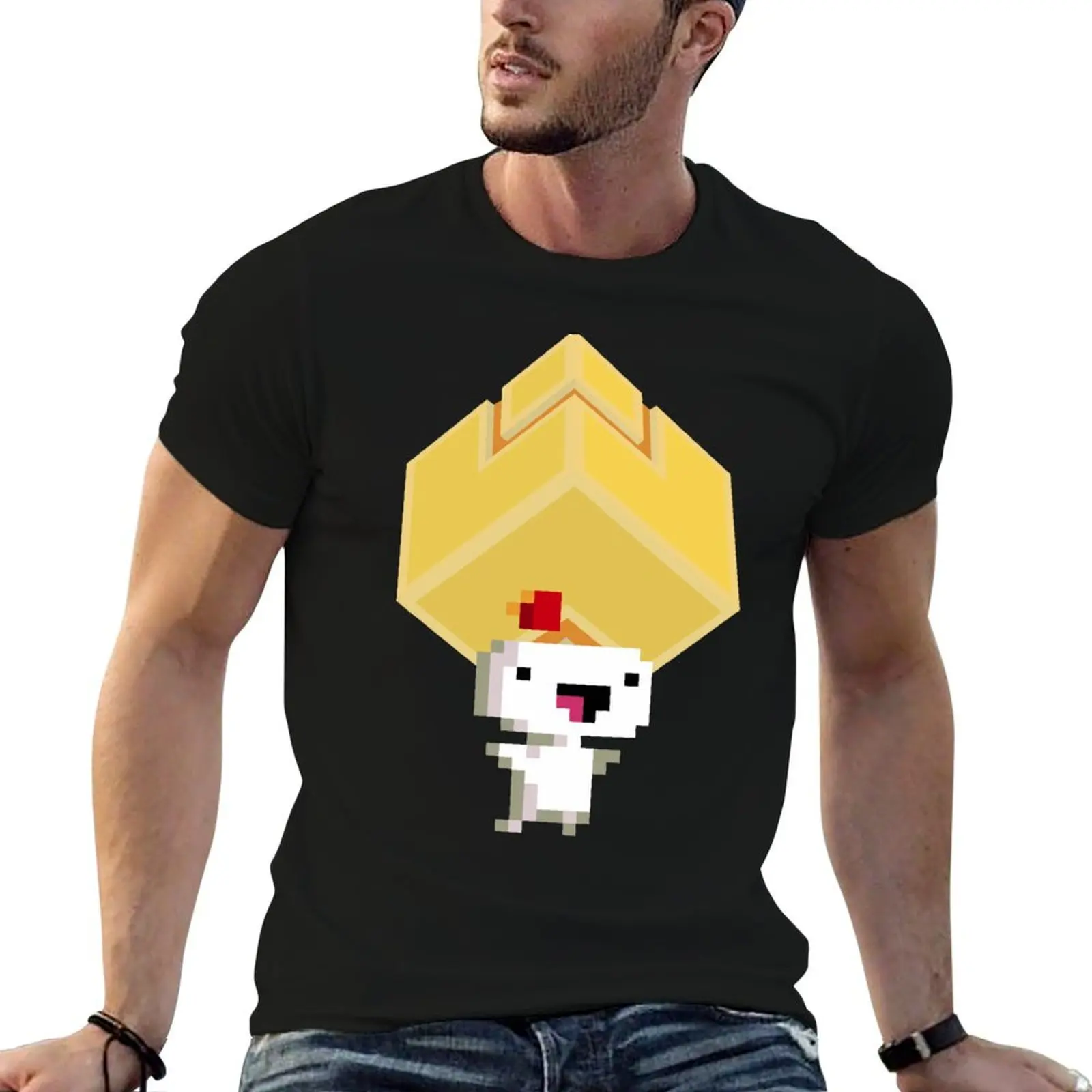 

Cube Get! T-Shirt cotton tshirt 100% man t shirts cotton t shirt man luxury T-shirt