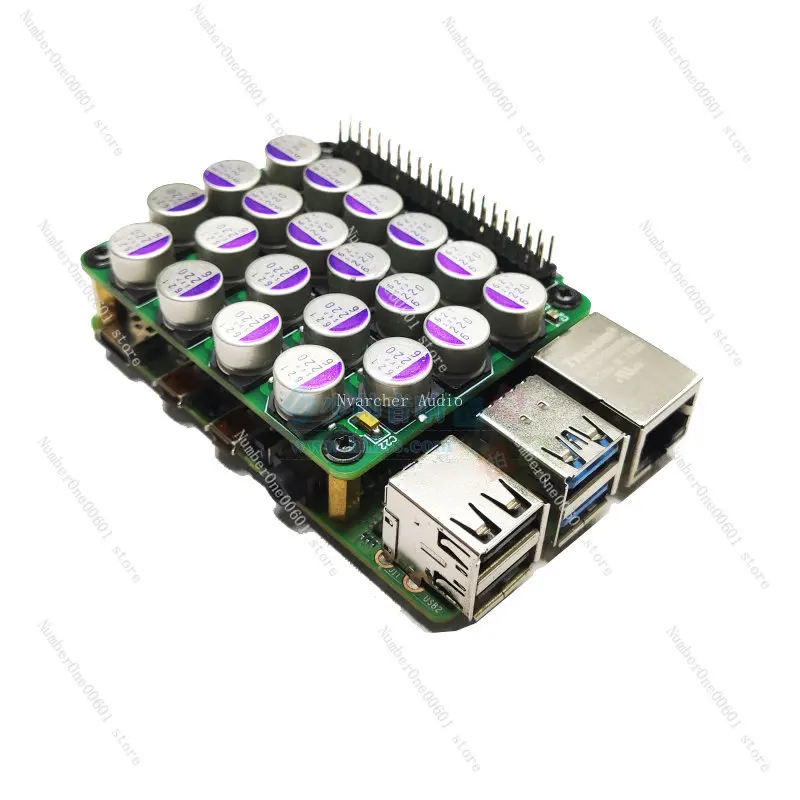 

For Nvarcher Raspberry Pi DAC Audio Decoder Power Filter Purification supply Moudle 5116uf For Digital Broadcasting