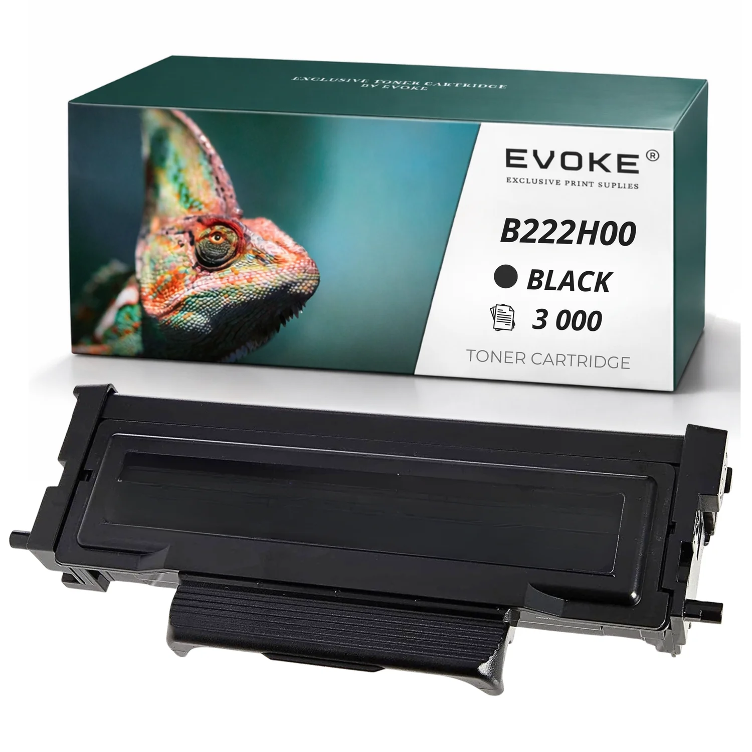 Evoke Compatibele Toner voor Lexmark B222H00 Lmb222H00 Zwart 3000 Pagina's B2236Dw Mb2236Adw Mb2236Adwe