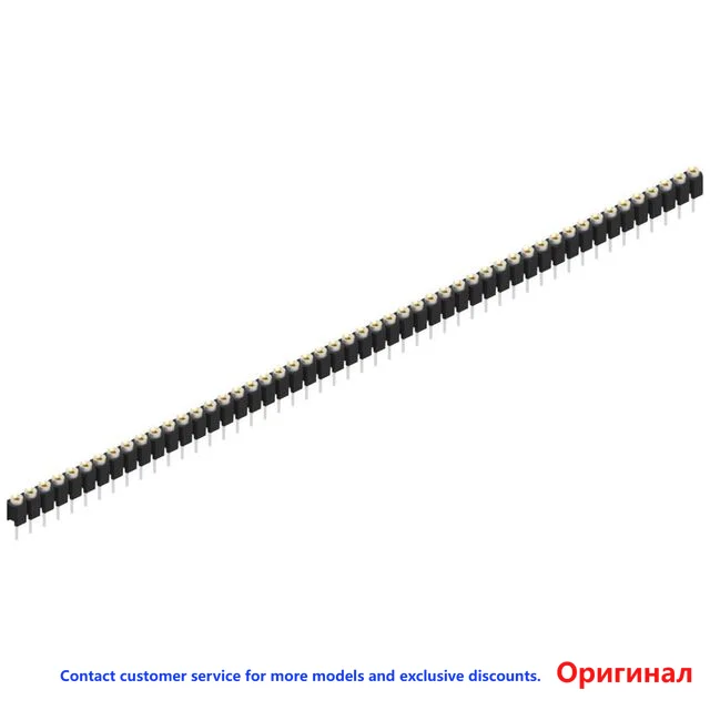 Fischer Elektronik MK 01 50 Z Vertical Pin Header 2.54mm 1 Row 50 Contacts Through Hole Wire-to-Board